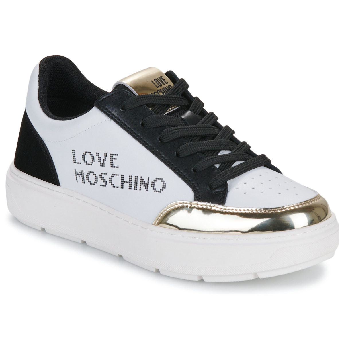 Love Moschino - BOLD LOVE - White / Black / Gold