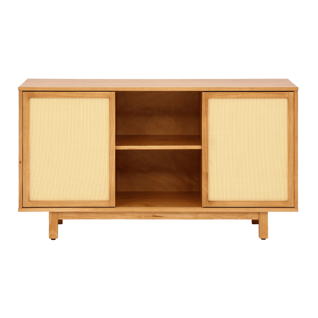 BUFFET 2 PORTAS DE CORRER COM PALHINHA 1,40 M X 40 CM PALHANDI