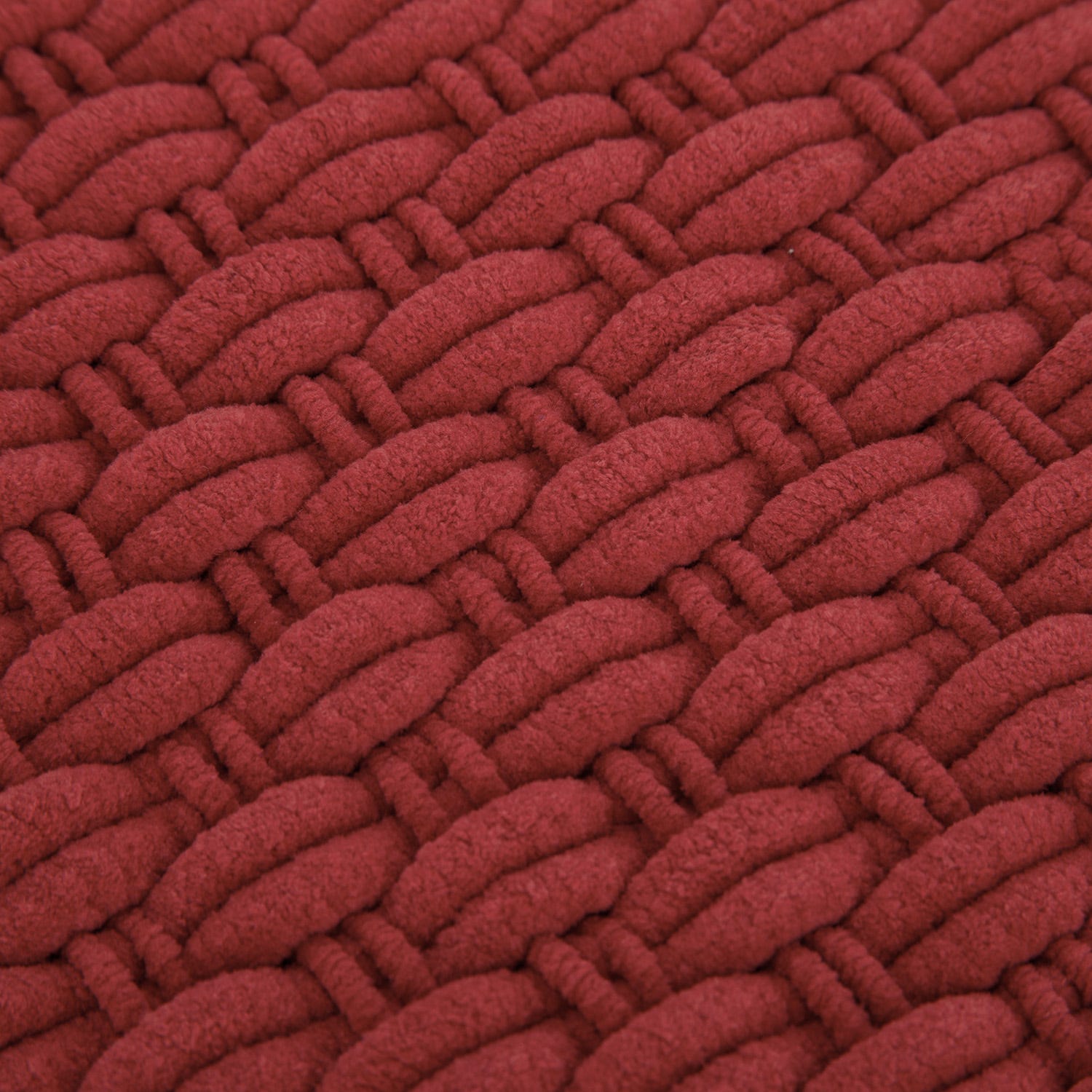 Tappeto bagno ciniglia 80x50 cm Mineral Red