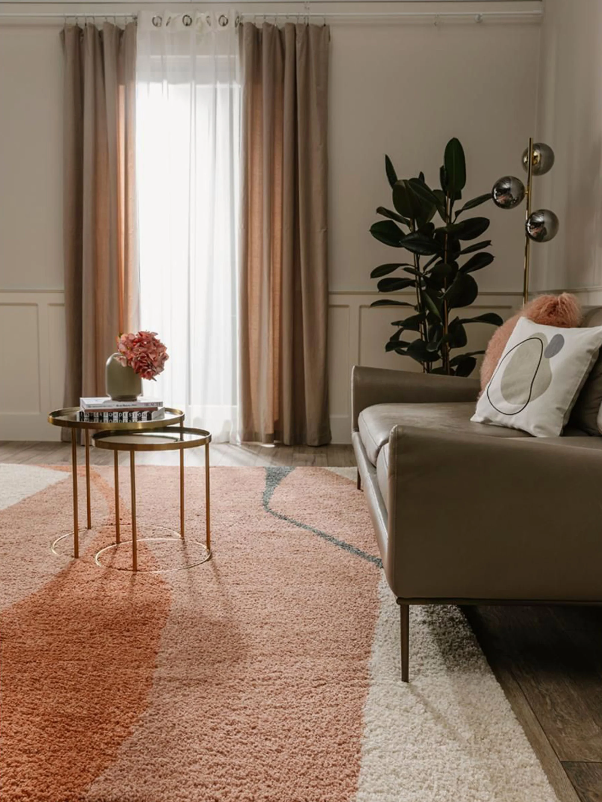 Hochflor-Teppich Louise