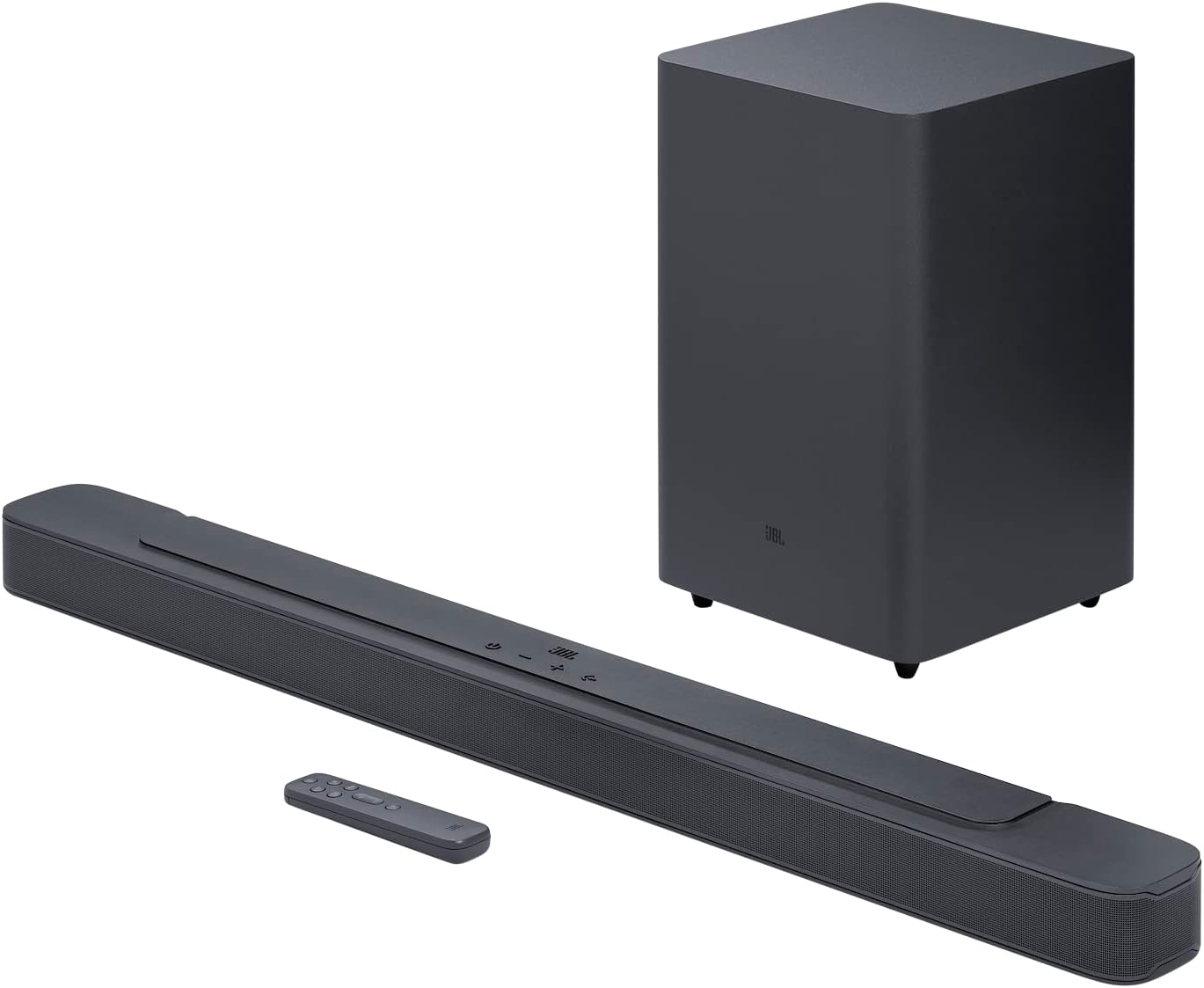 JBL Bar 2.1 Deep Bass (MK2) - 2.1 Channel soundbar with Wireless subwoofer (6.5’’)  300W Max Output  Bluetooth Enable (Black)