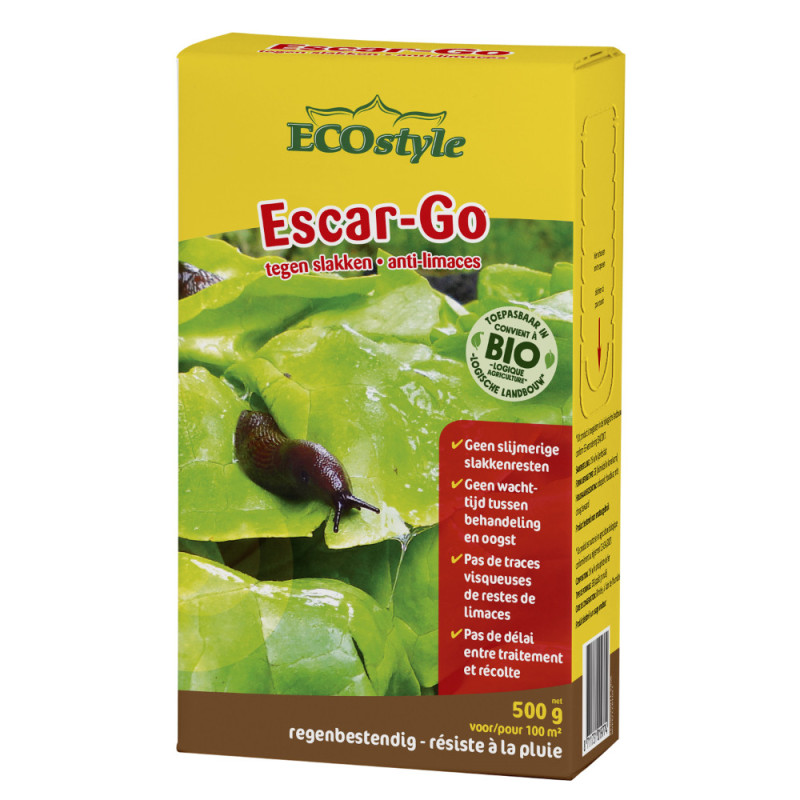 Anti-limaces Escar-Go 0,5 kg ECOSTYLE