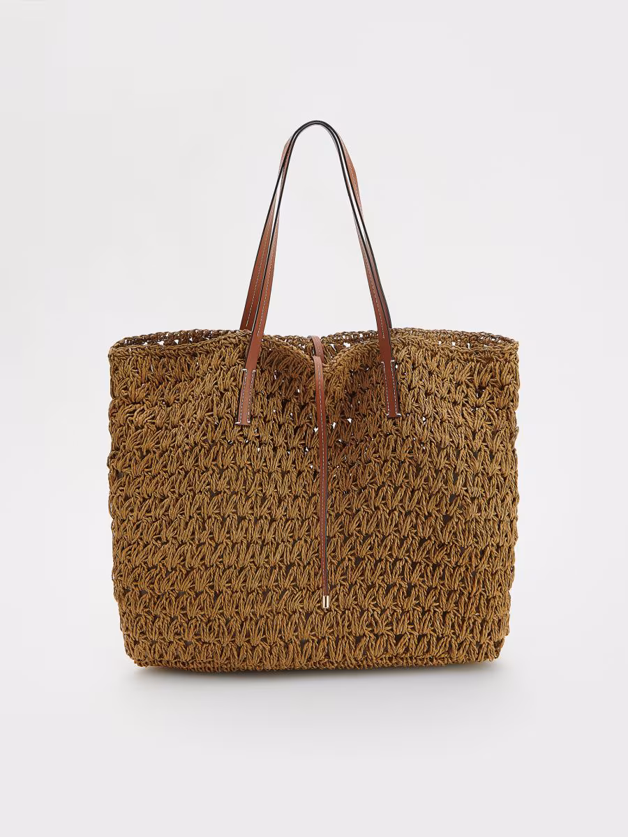 Woven Shopper Bag