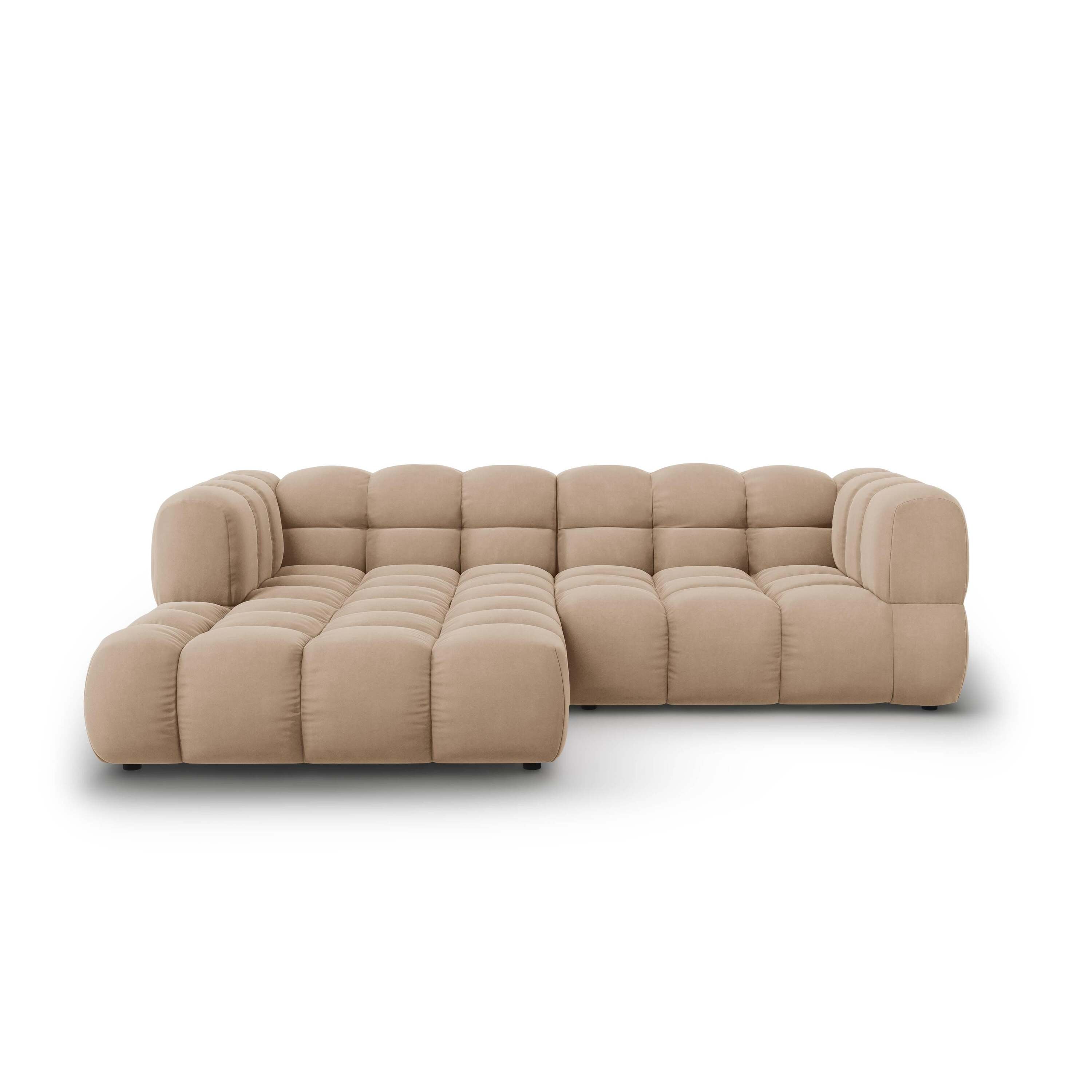 Cosmopolitan Design Sky 3-zits Hoekbank Links - Zandkleurig