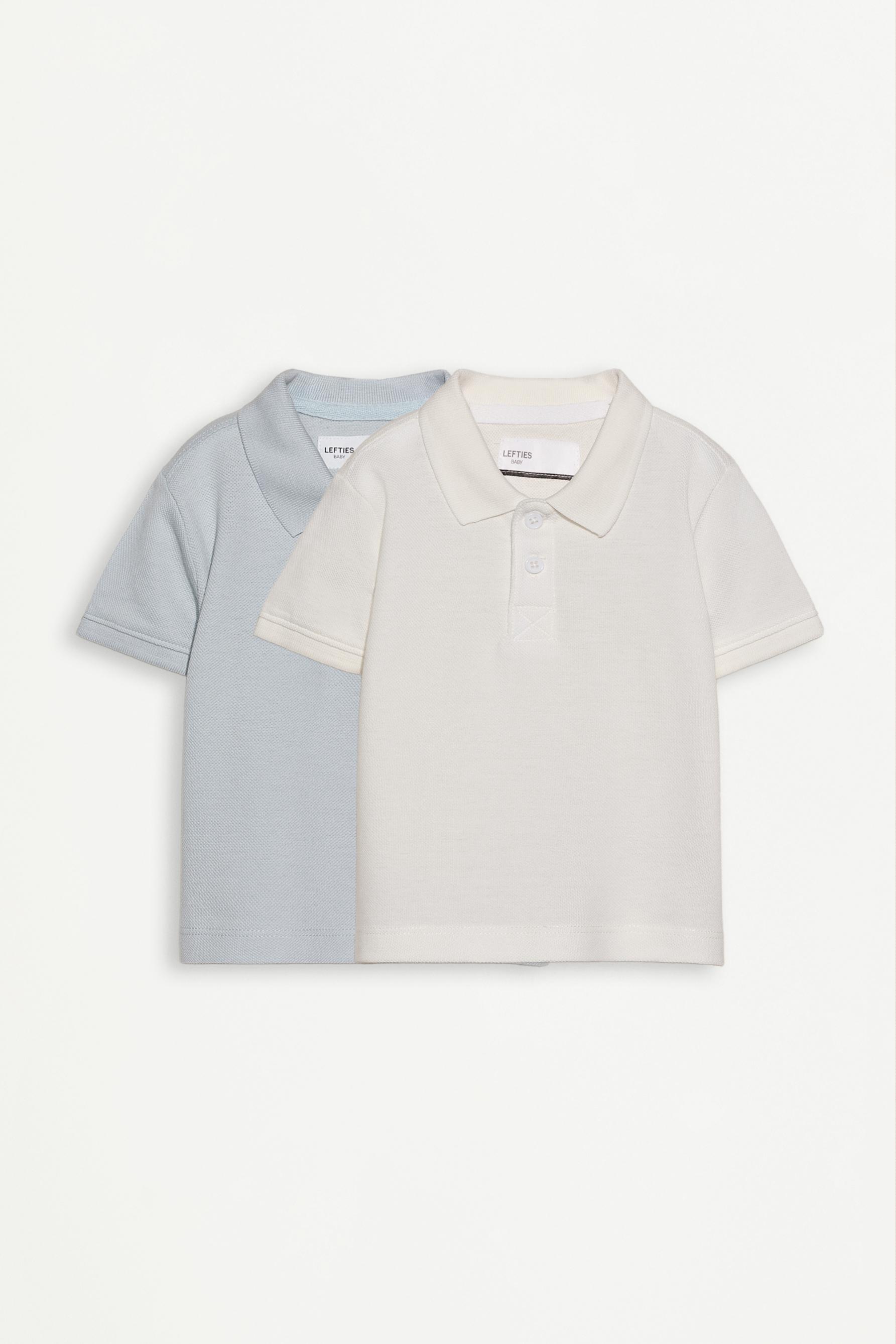 Pack 2 polos lisos