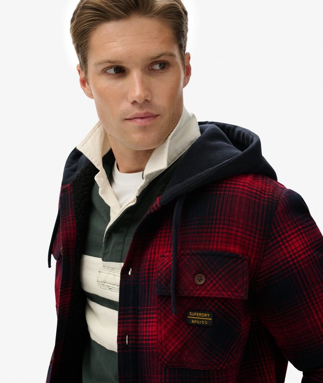 Surplus Hooded Check Shirt