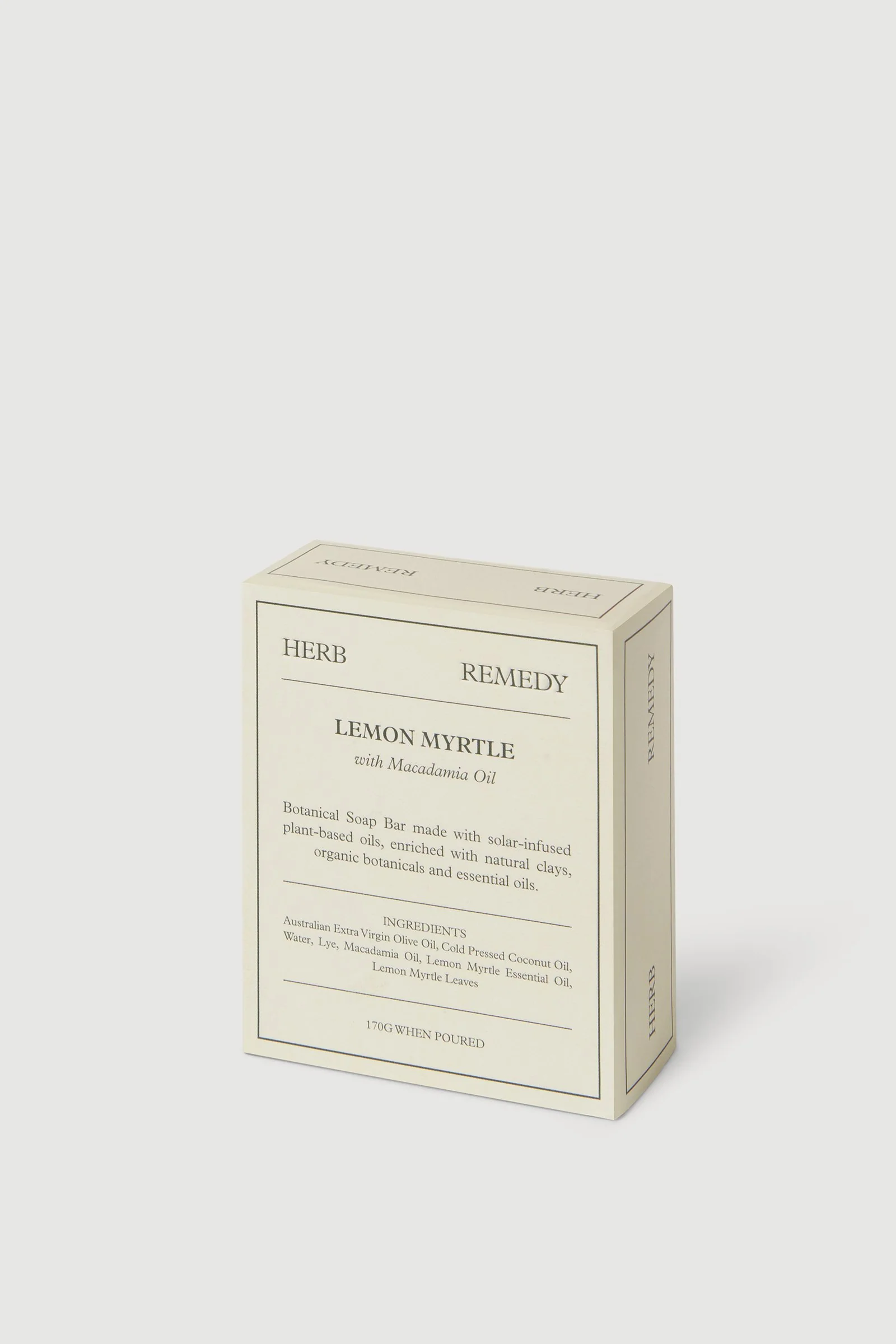 Herb Remedy Lemon Myrtle Soap