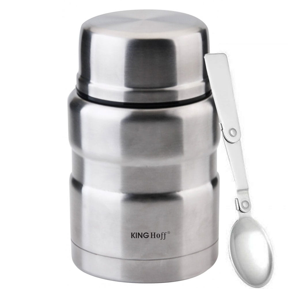 Termos obiadowy stalowy 0,5L KINGHOFF KH-1457
