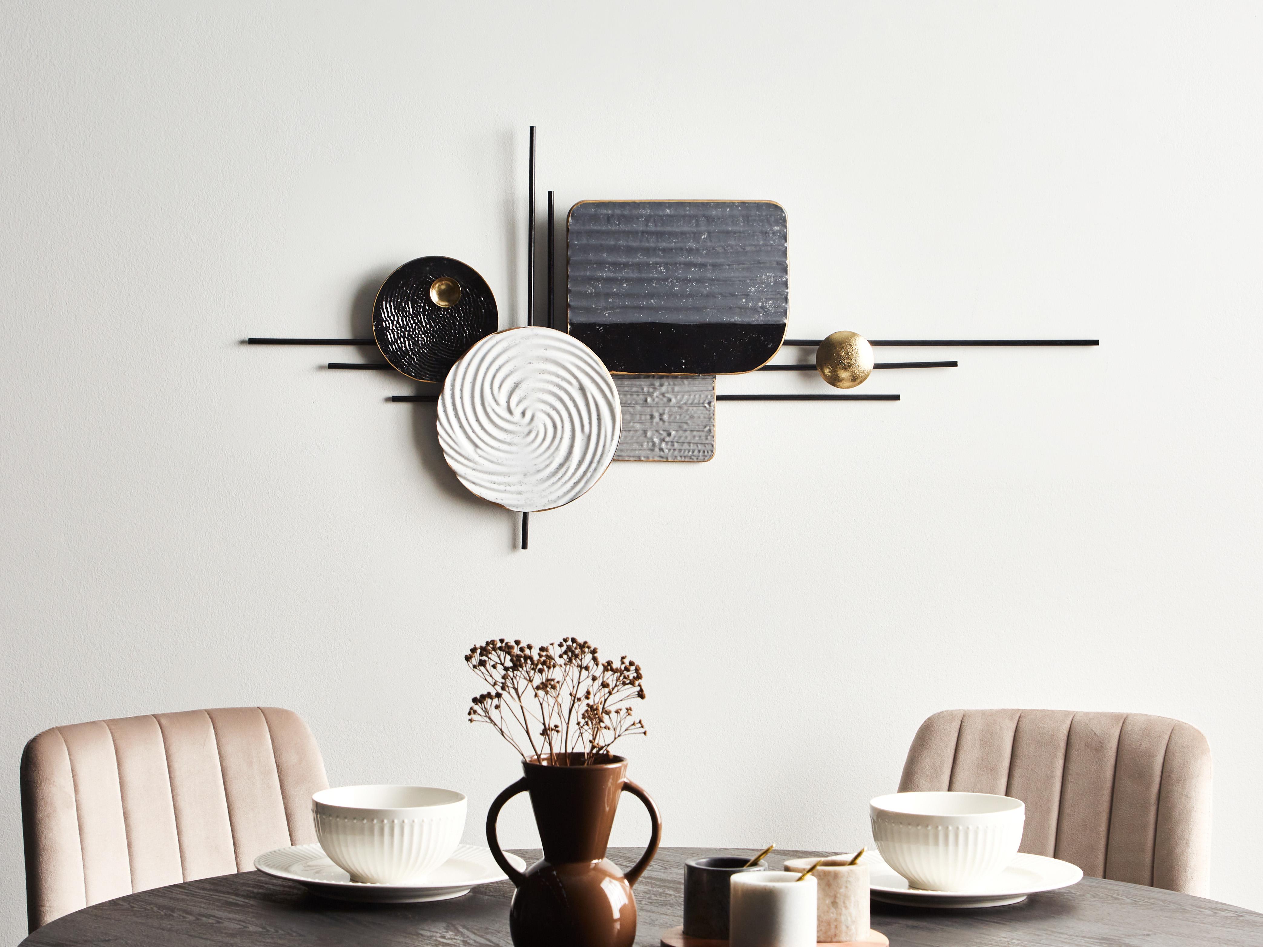 Wall Decor OVAR Metal 50 cm Grey