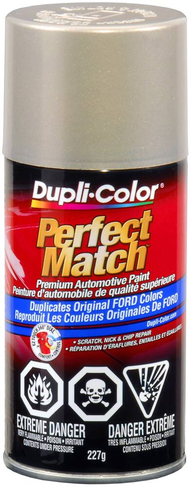 Dupli-Color Perfect Match Premium Acrylic Lacquer Automotive Aerosol Spray Paint, Light Prairie Tan Metallic (BA), 227-g
