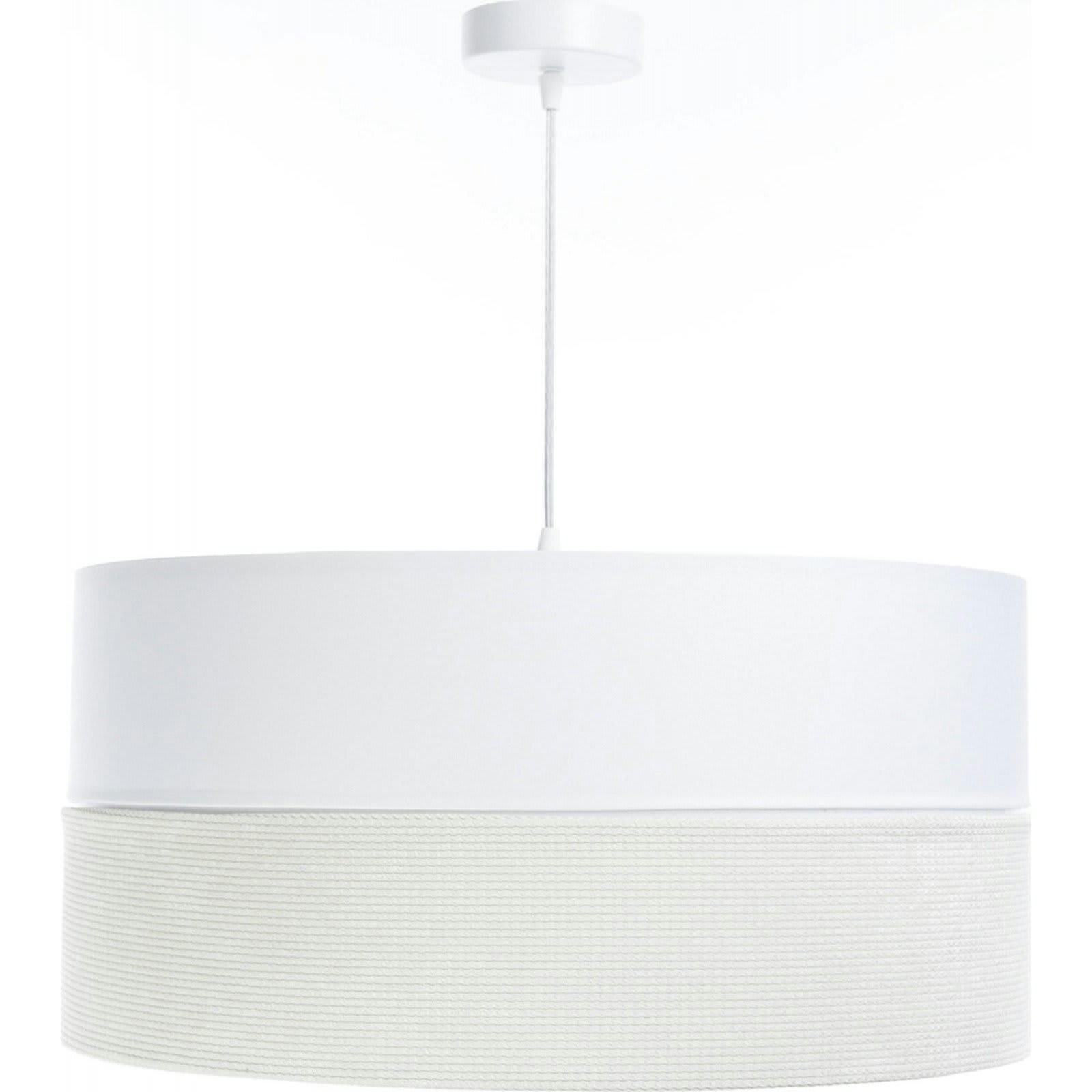 TWIST - Suspension Tissu Blanc