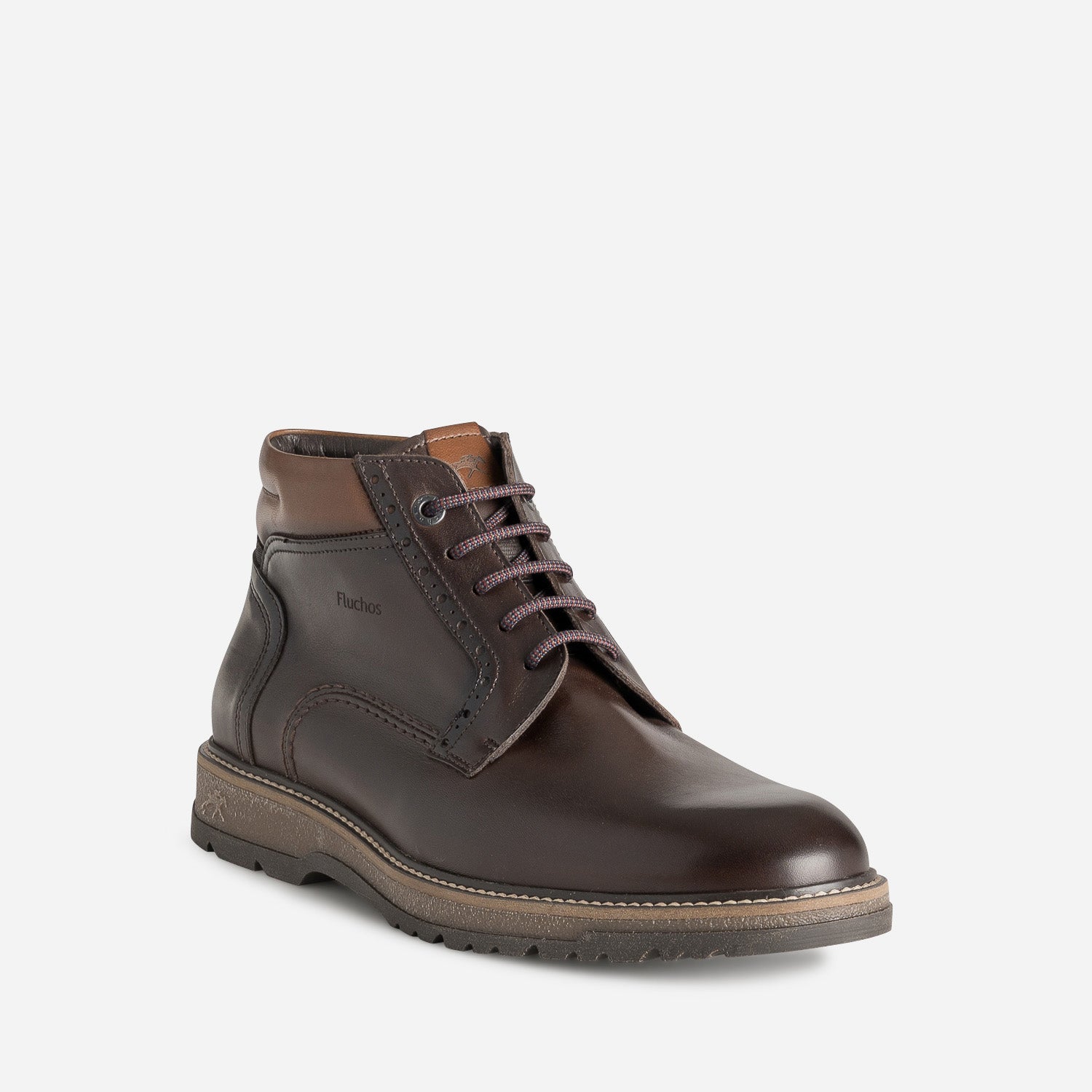 Boots FLUCHOS marron cuir