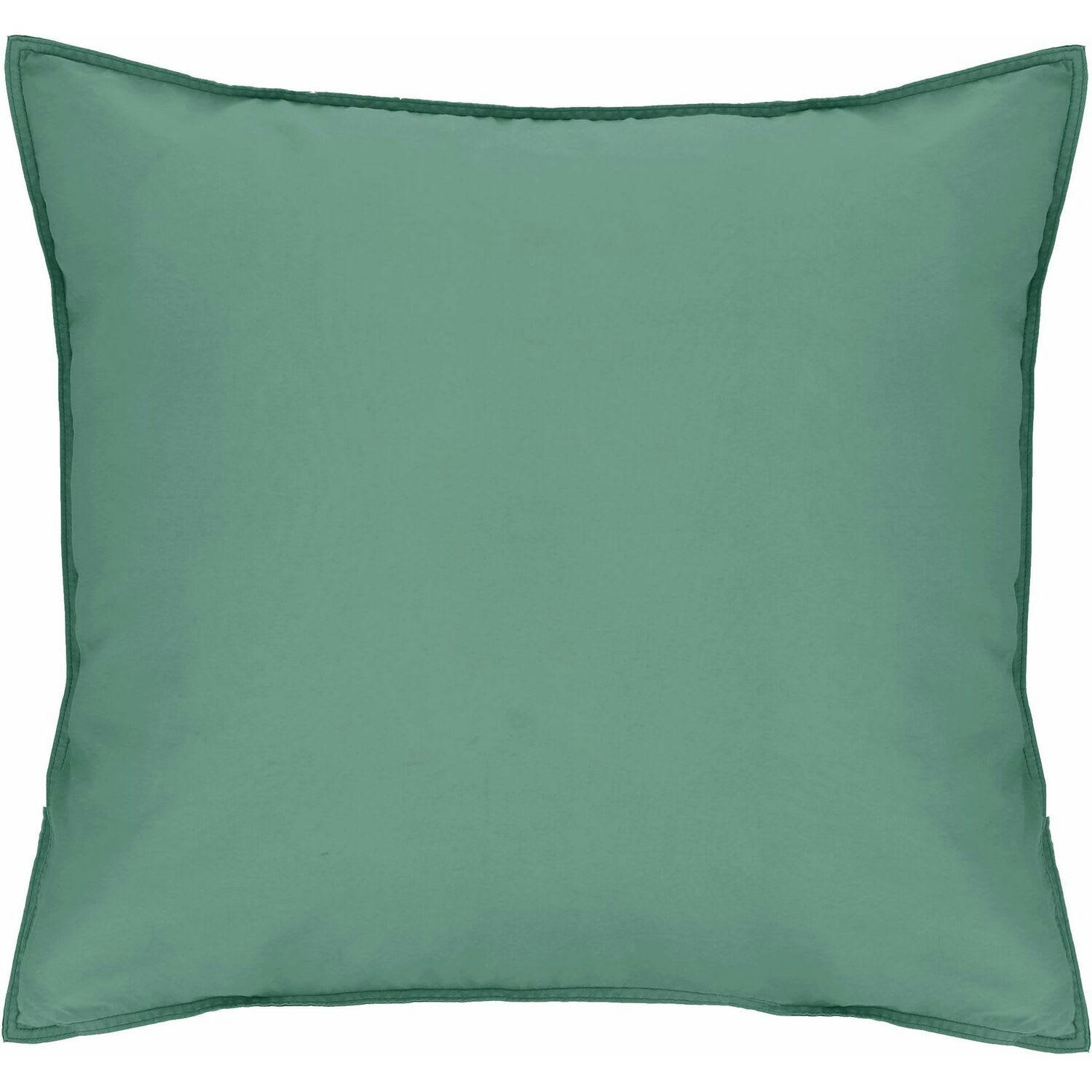 LYOCELL UNI - Taie d'oreiller coton vert 50x70 cm