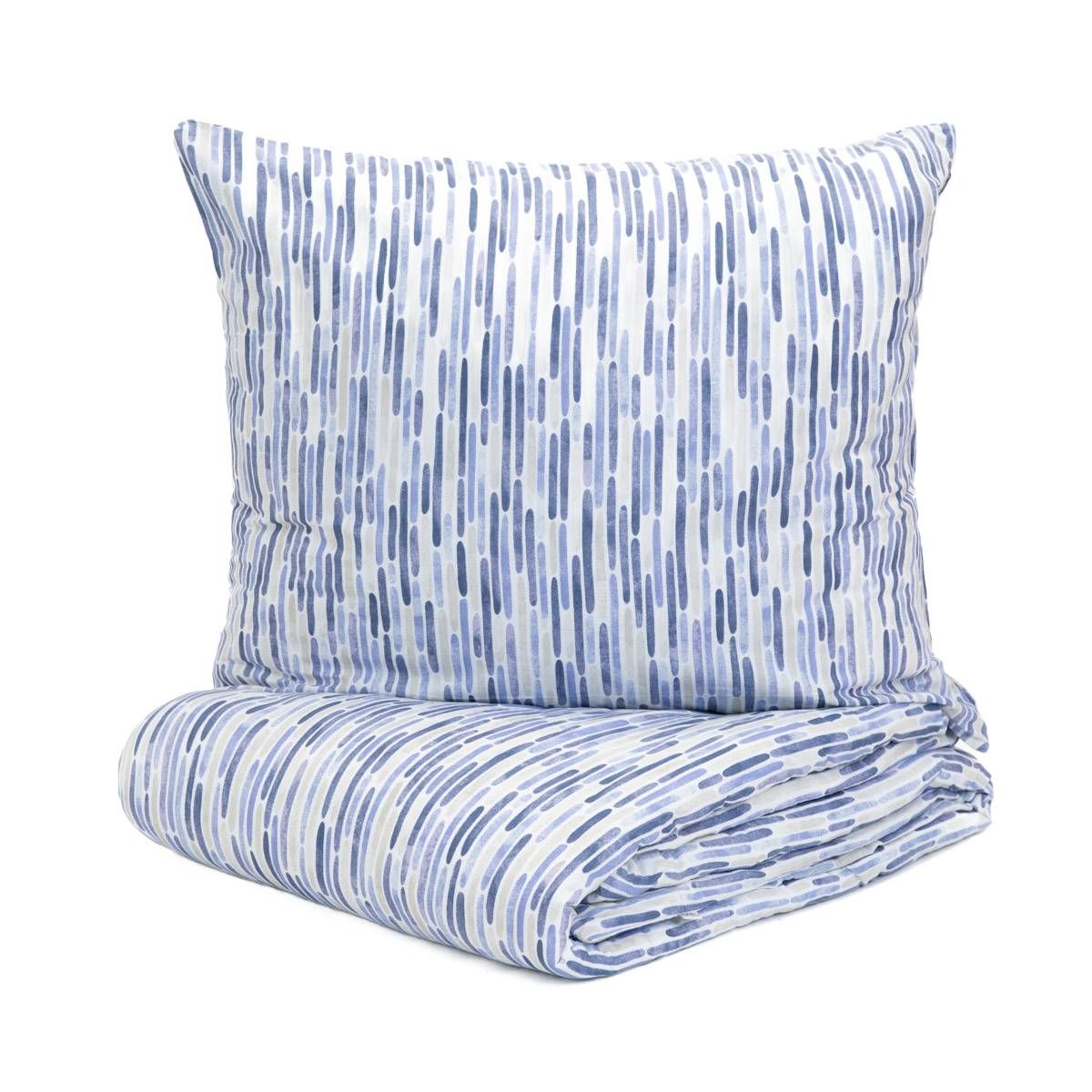 Pościel B2 Janis ESSENTIALS bawełniana biała wzór 220x200