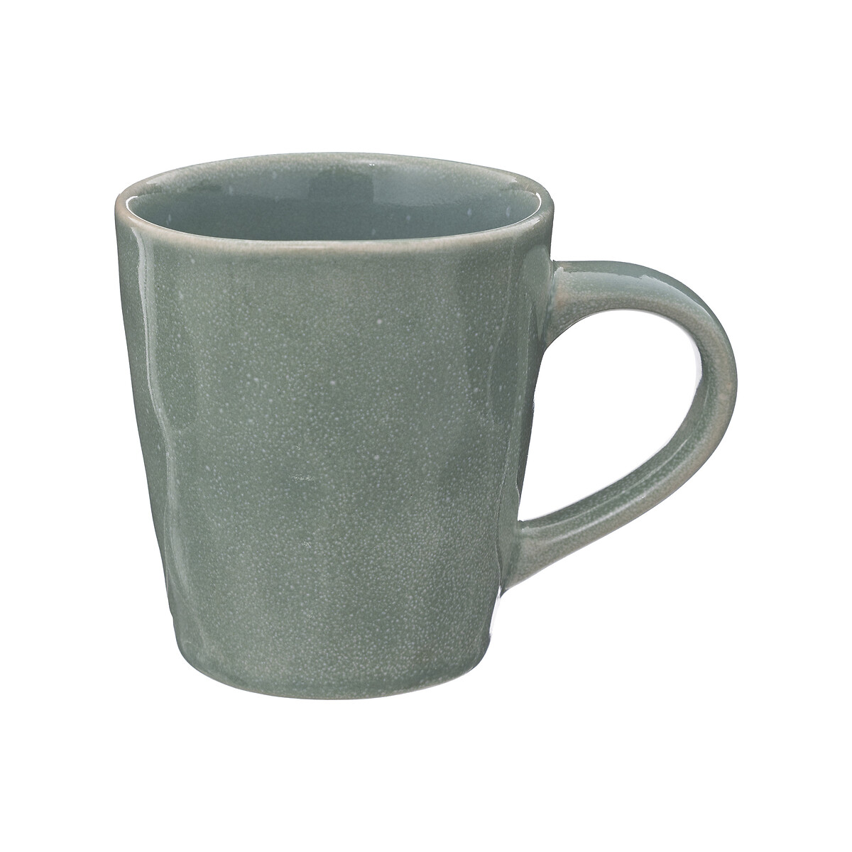 Caneca ZOE verde em grés 35cl