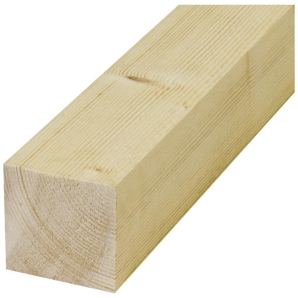 Kantholz, Breite: 7,8 cm, Fichte/Tanne, sägerau