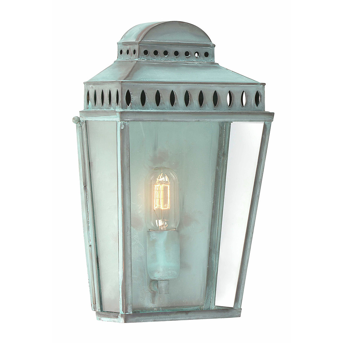 Kinkiet zewnętrznygrynszpan Mansion House 1xE27x60W IP44 Elstead