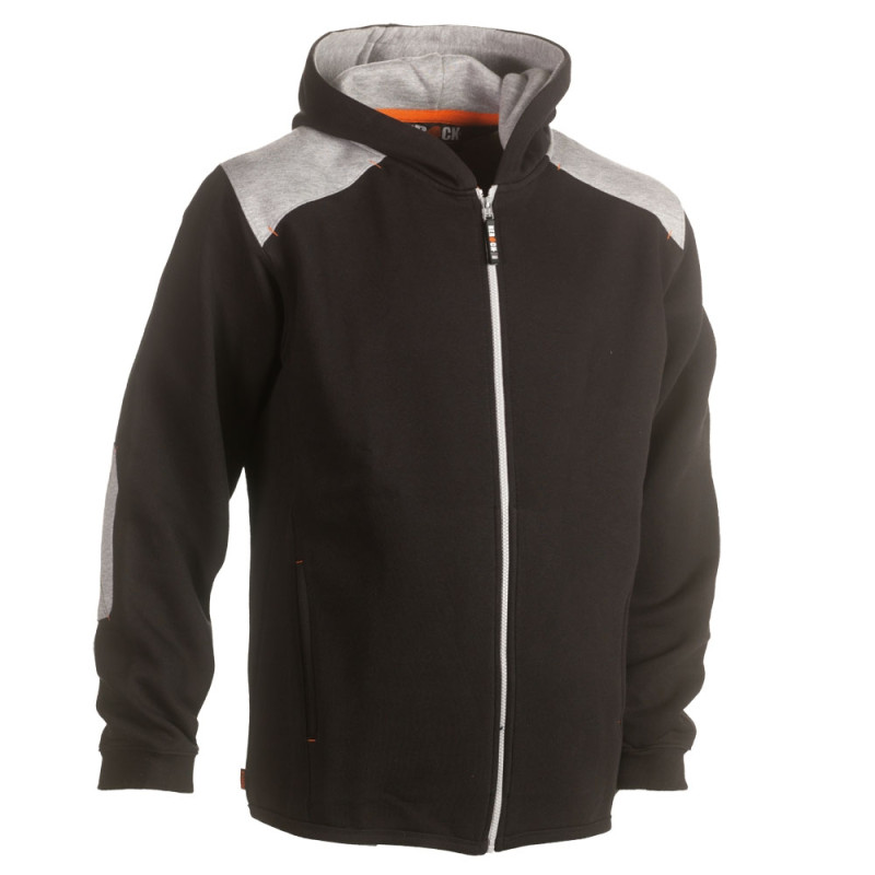 Pull avec capuche Juno noir S HEROCK