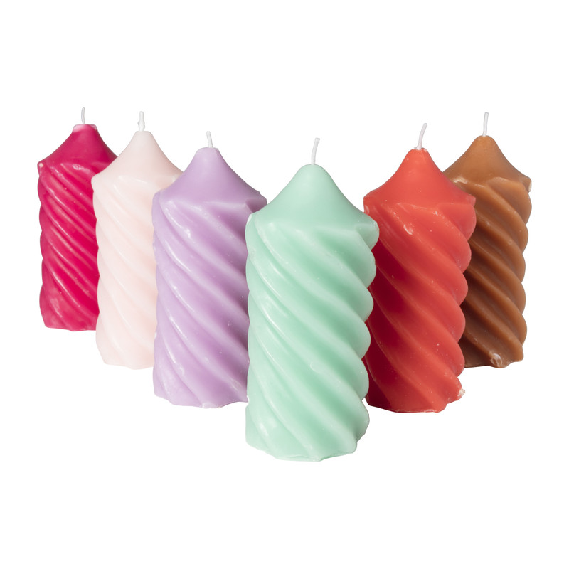 Stompkaars twist - fuchsia - &Oslash;6x15 cm