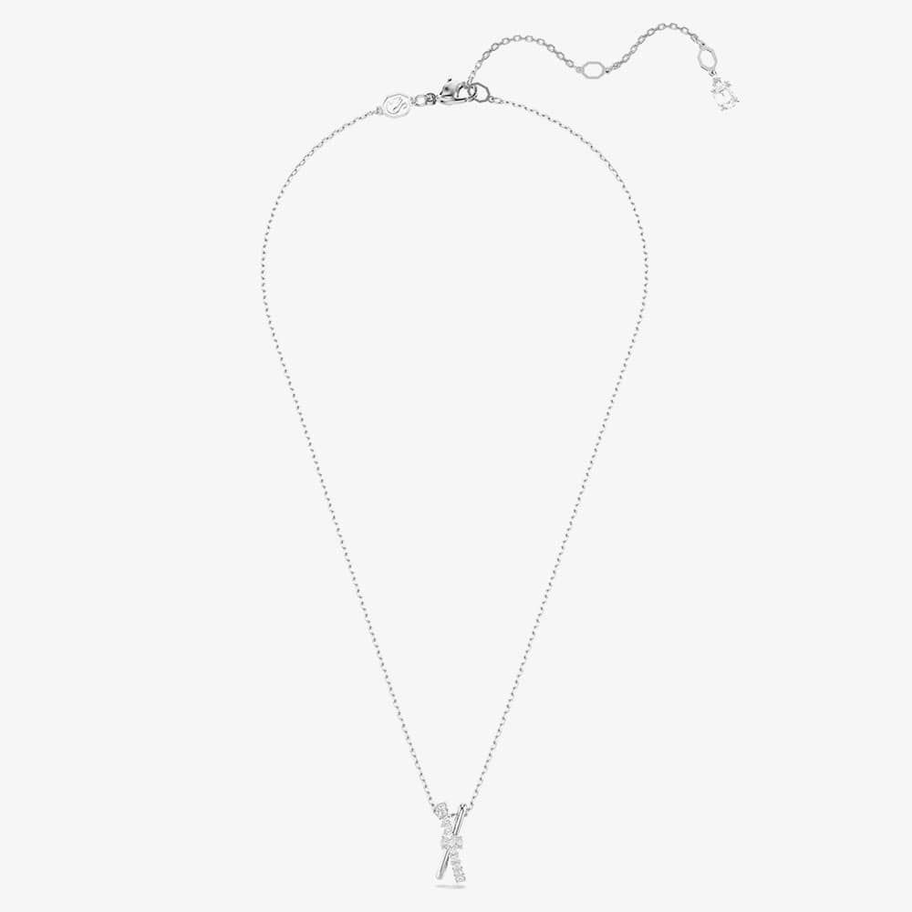 Swarovski Hyperbola Rhodium Plated Mixed Cuts Necklace 5689723