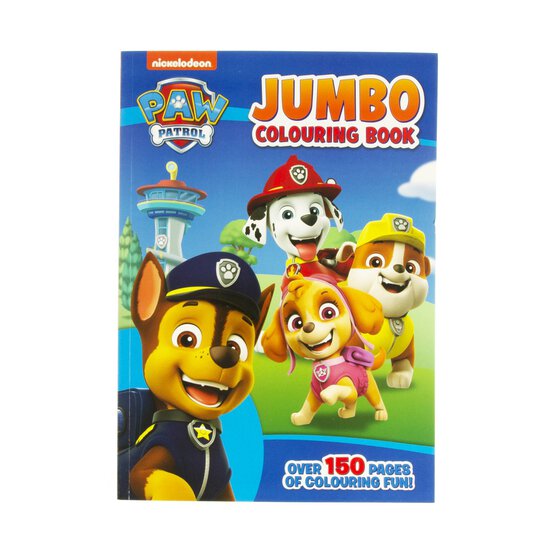 Paw Patrol Jumbo Colouring Book