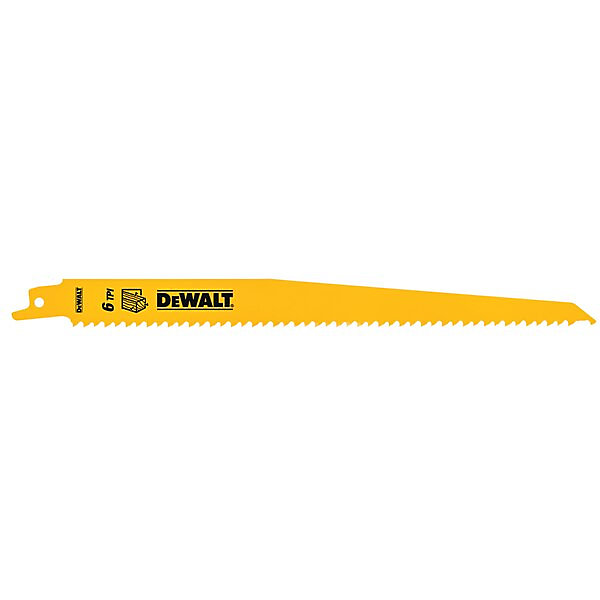 Coffret De 5 Lames Dewalt Dt2349-qz Pour Scie Sabre Bi-métal 228mm