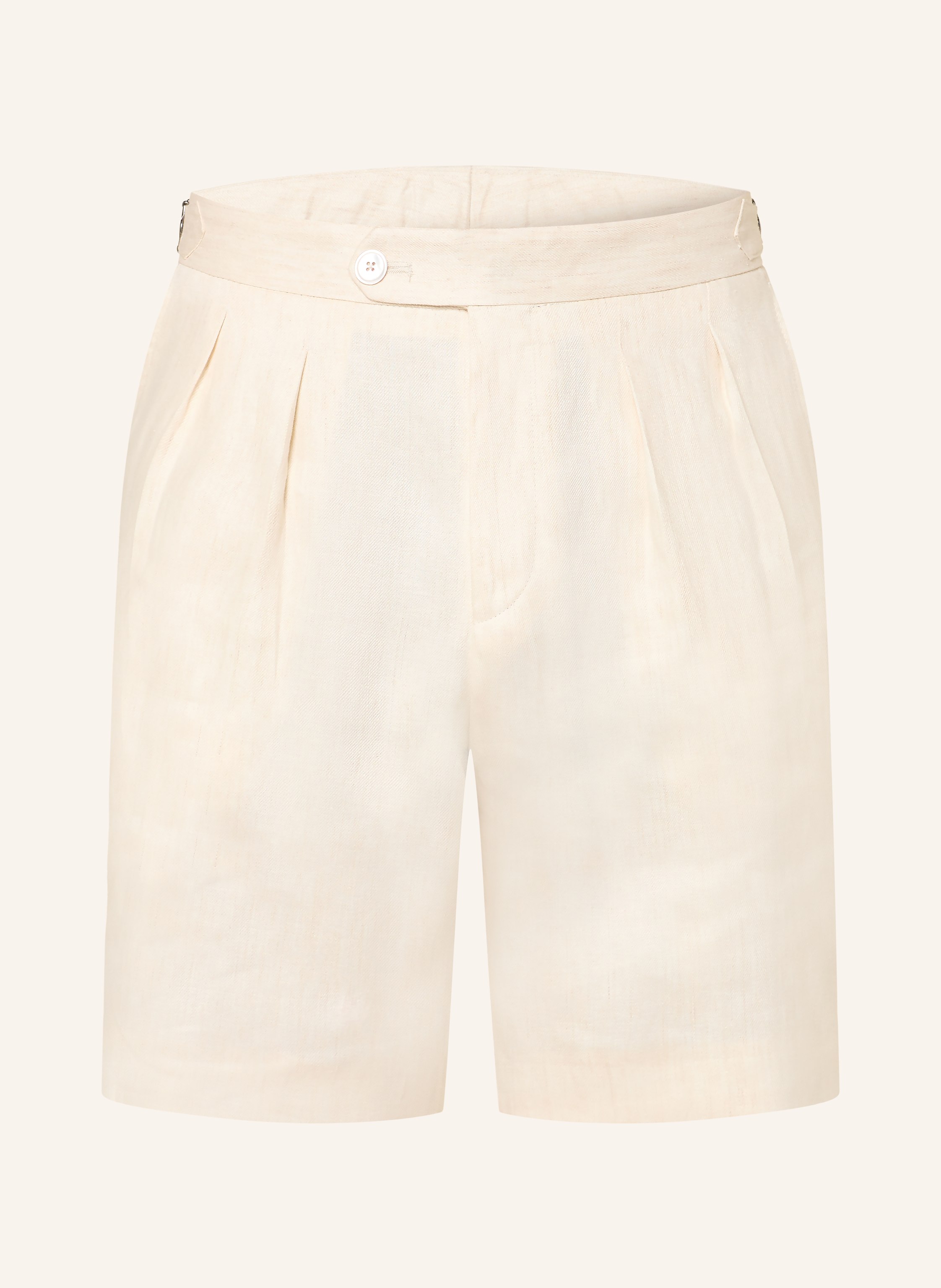 BOSS Leinenshorts PERIN Tapered Fit