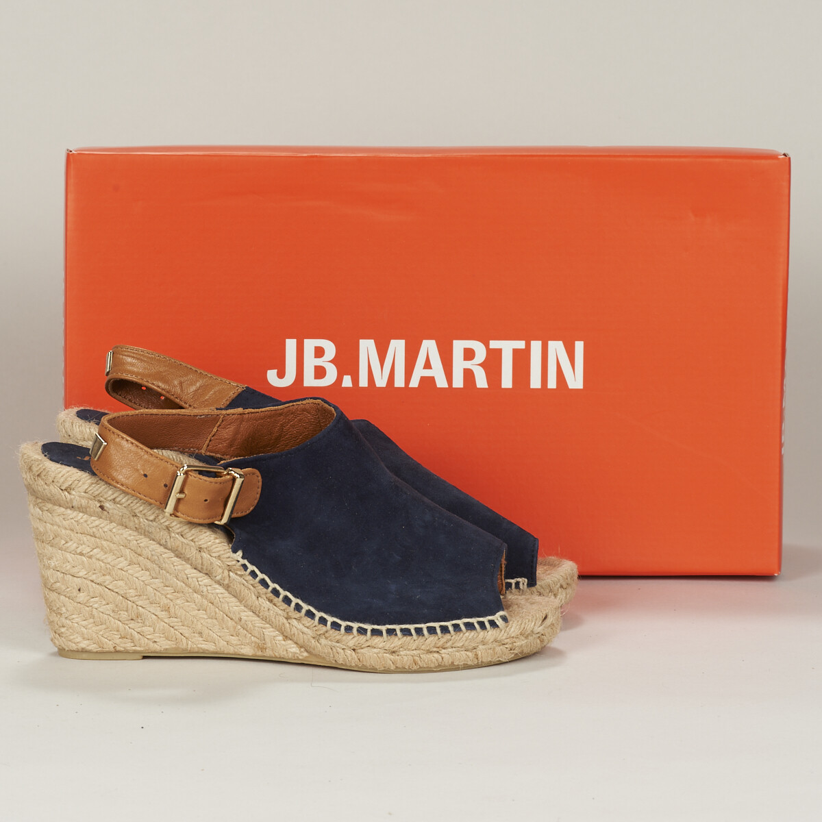 JB Martin - INES - Goat / Velvet / Marine