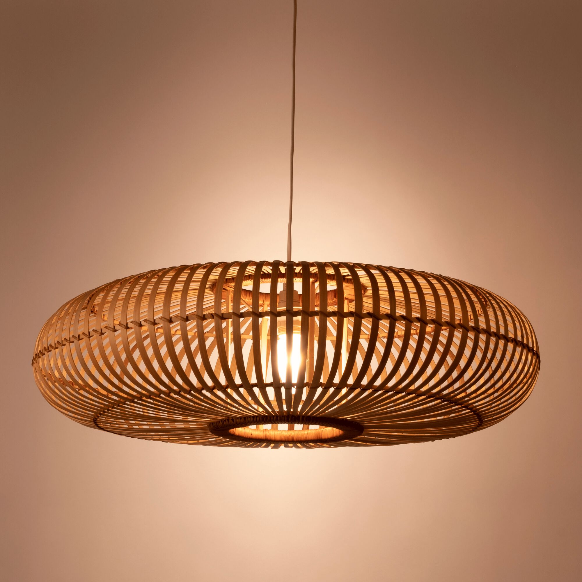 ELEANA - Suspension non-électrifiée en bambou - D45cm