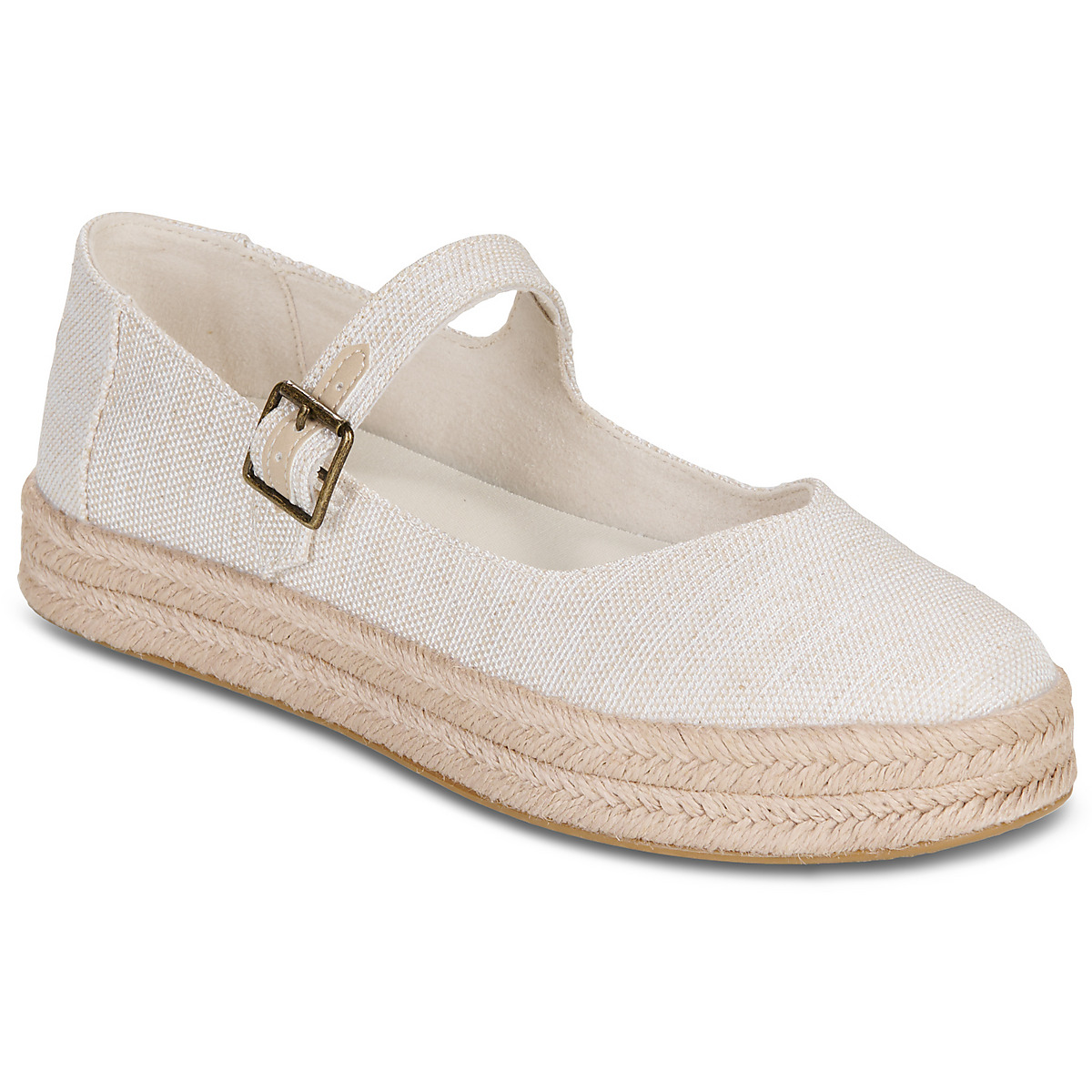 Toms - CAROLINA MARY JANE - Beige / White