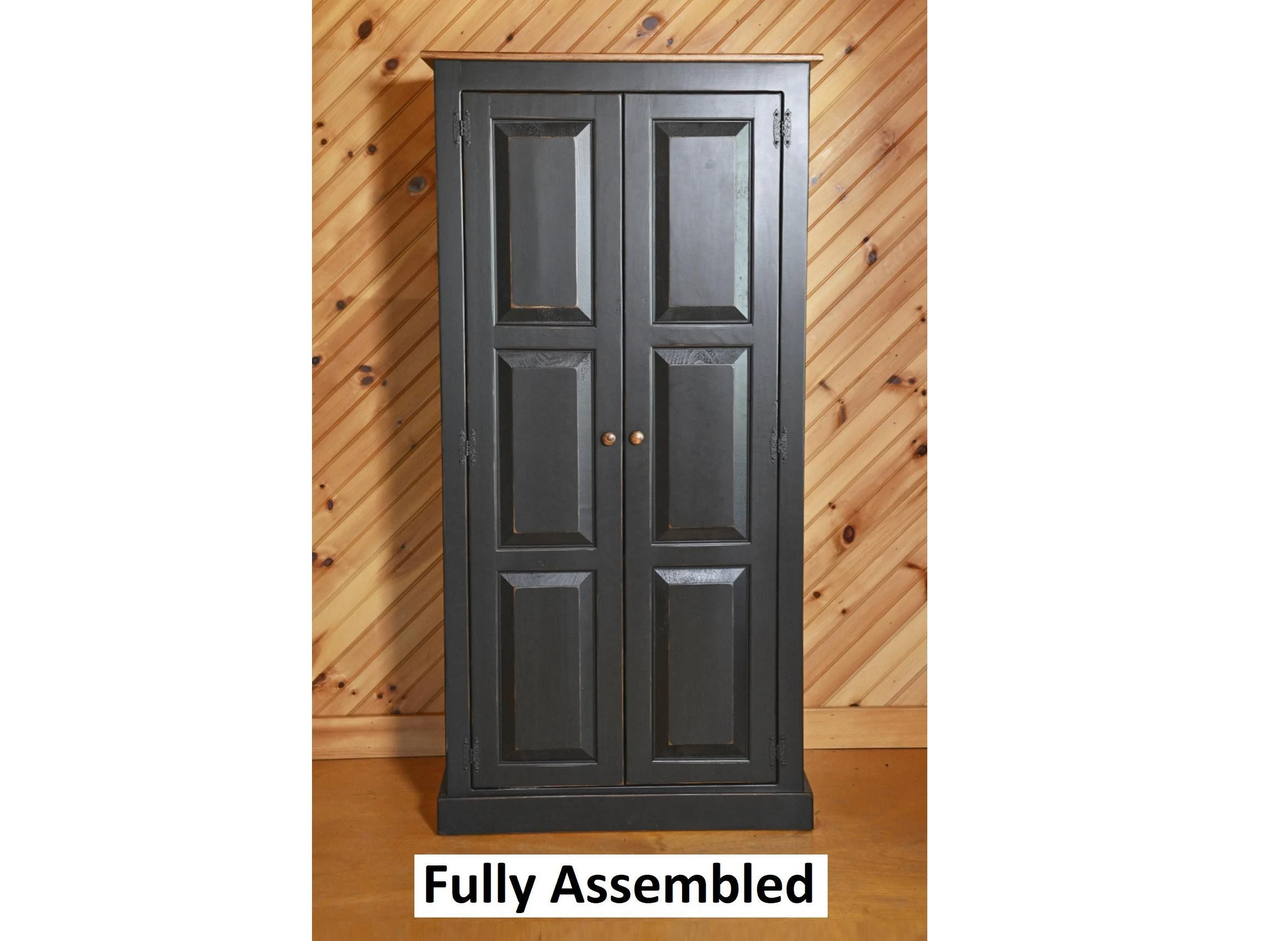 Amish Handmade Pantry Cabinet - Large Jelly Cabinet - Multipurpose Cabinet - Farmhouse - Cupboard- Amish Furniture- Rustic- Case Goods- Home