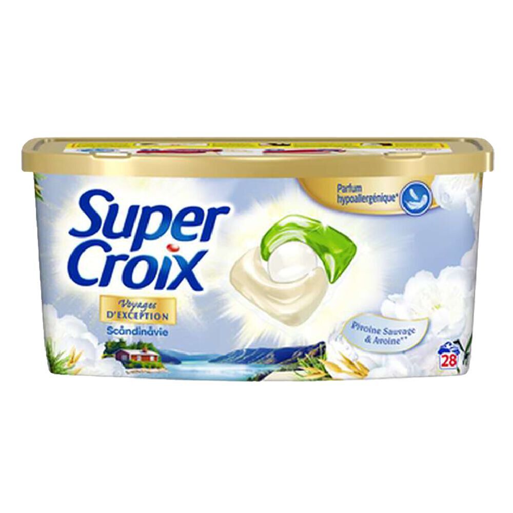 Lessive éco-doses Supercroix Voyages d'Exception Scandinavie - 28 lavages