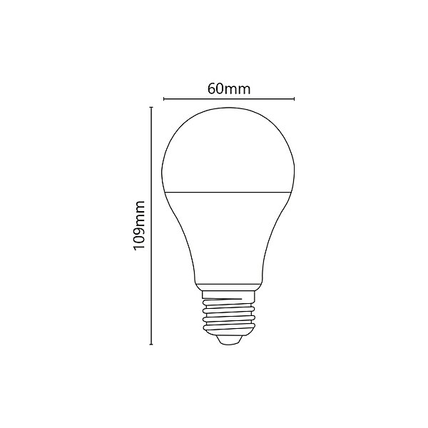 Ampoule LED classique 10W E27 12-24V 3000K