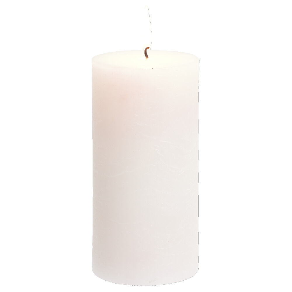 Bougie pilier rose 50H