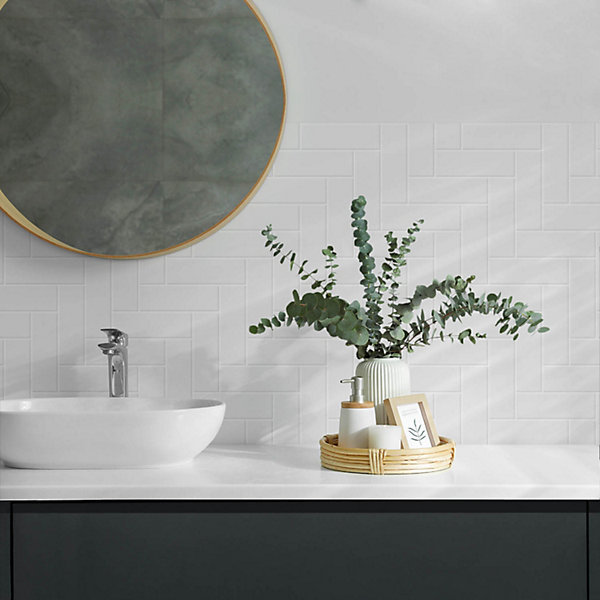 Panneau Décoratif Wallfluent 120x60 cm Motif Géométrique Linéaire 1 pièce