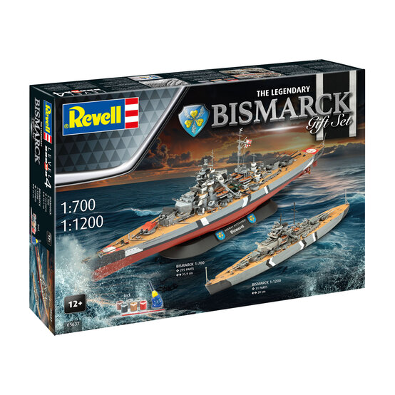 Revell The Legendary Bismarck Model Gift Set