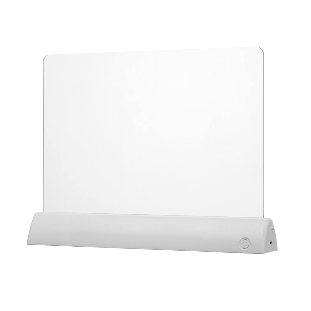 Globe Electric LED Glow Light Board, Multicolour, 30 x 4 x 24 cm
