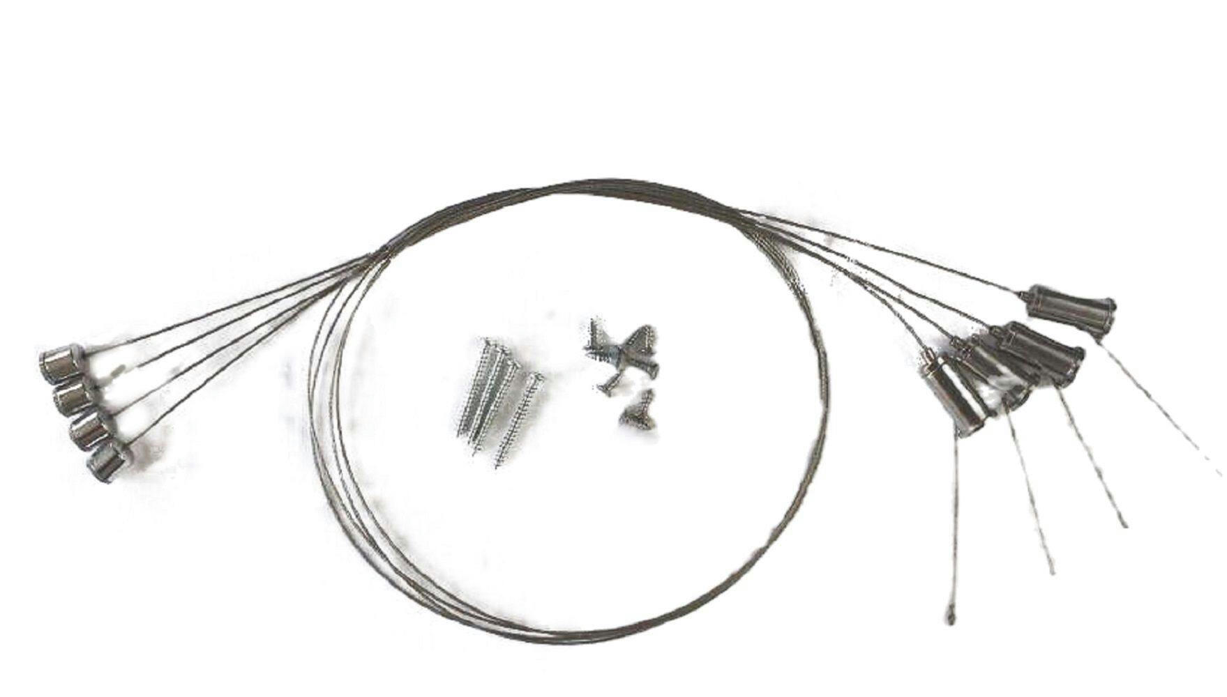 Wexstar Frameless Hang Ceiling Kit for Wexstar Infrared Frameless Panel Heaters