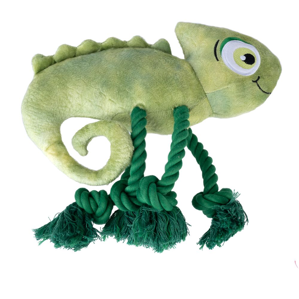 TIAKI Pedro the Chameleon Dog Toy