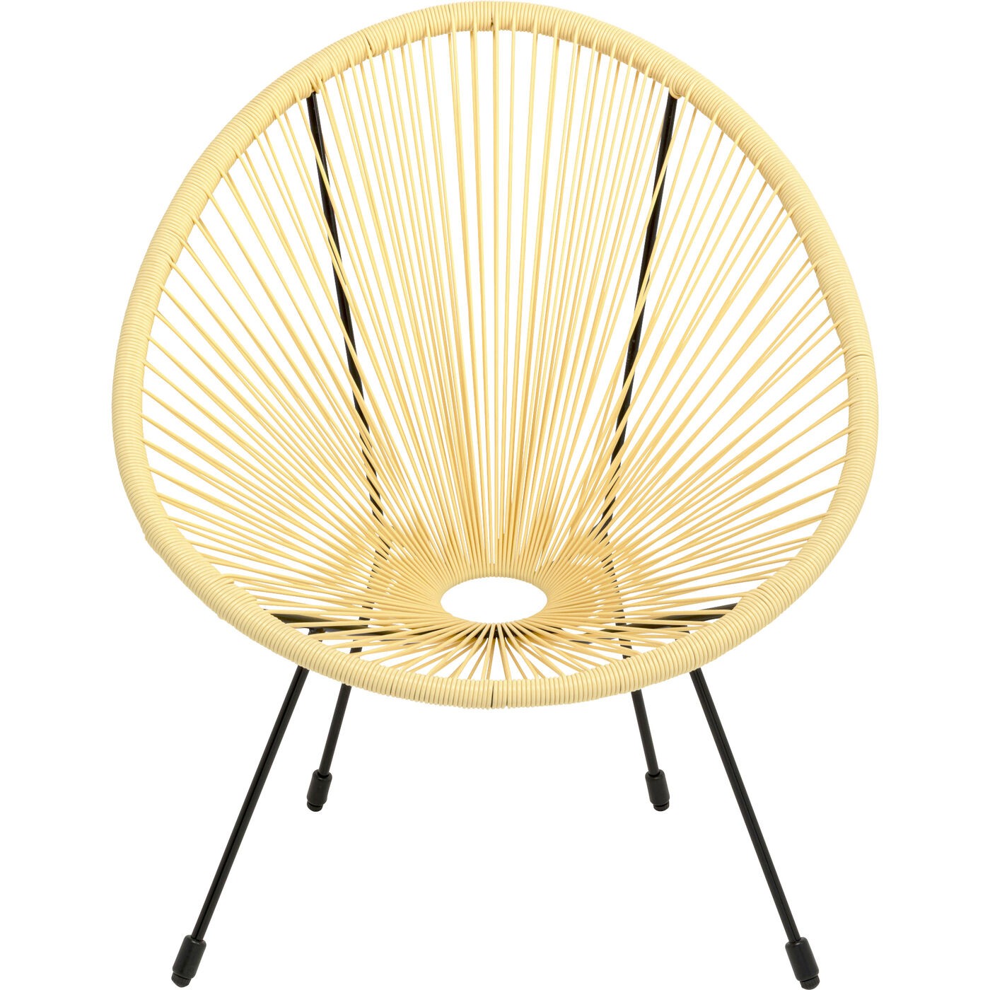 Kare Design Tuinfauteuil Acapulco pastel geel
