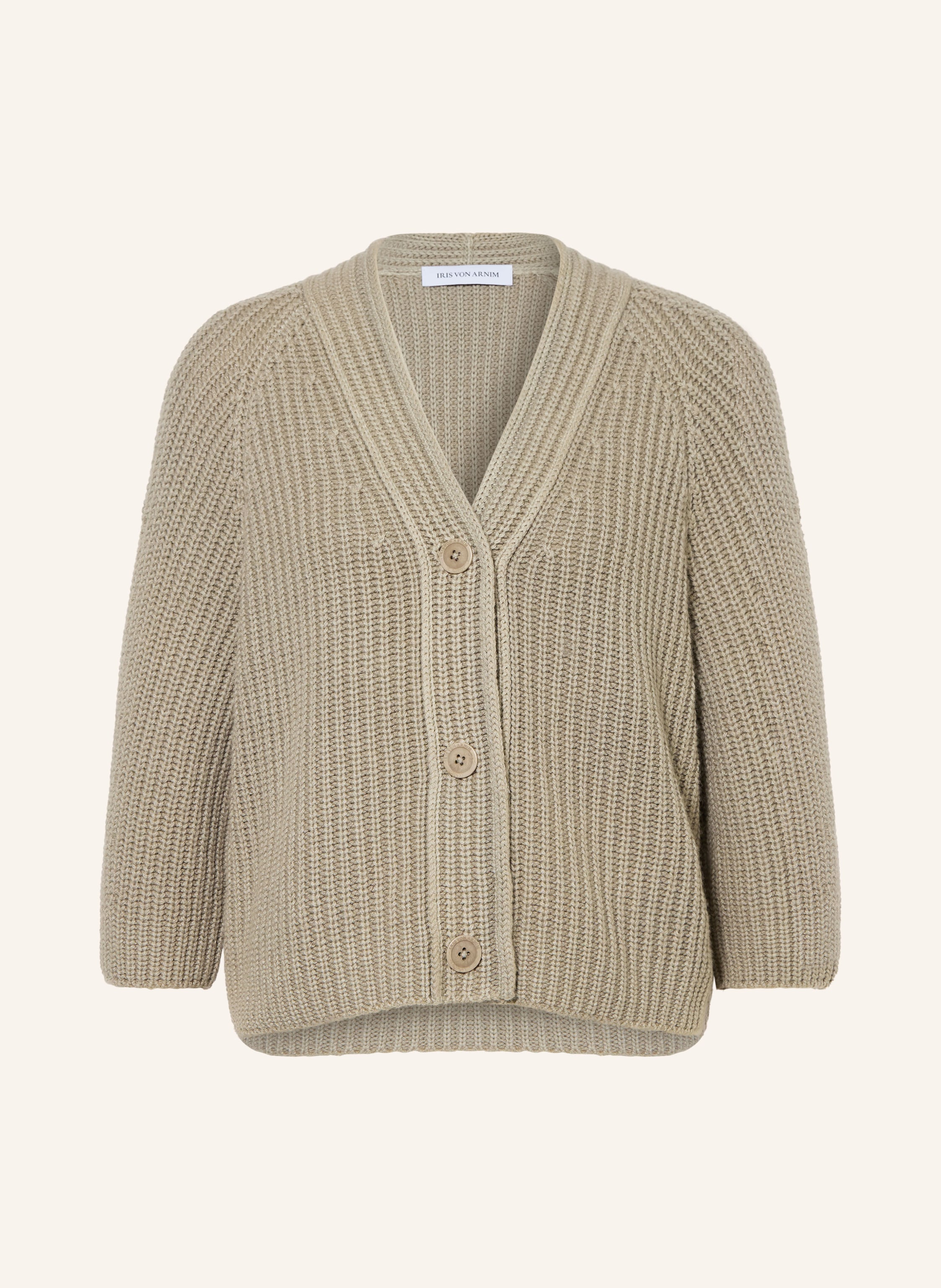IRIS von ARNIM Strickjacke FALLOU aus Cashmere mit 3/4-Arm