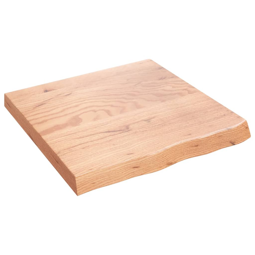 VidaXL Półka brązowa 60x60x(2-6) cm lakierowane