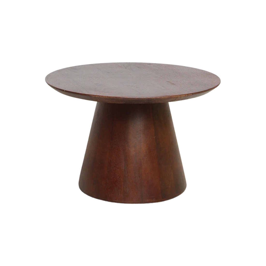 Raw Materials Bullnose Bijzettafel Cone Ø 55 cm - Dark Brown