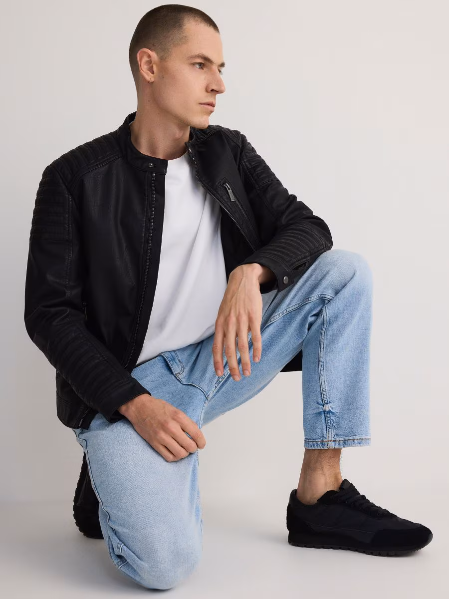Jacket With Faux Fur Lining