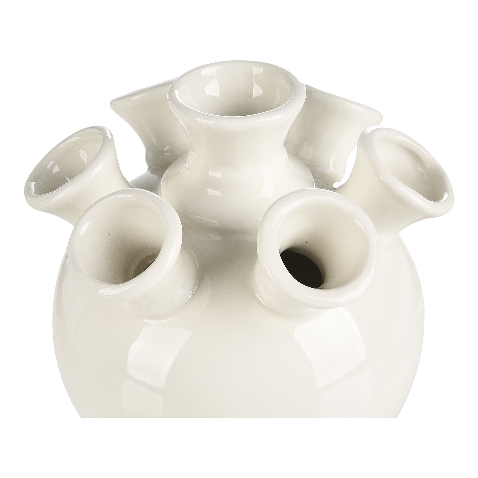 Vase Creme, ⌀ 16 cm, H 190 mm