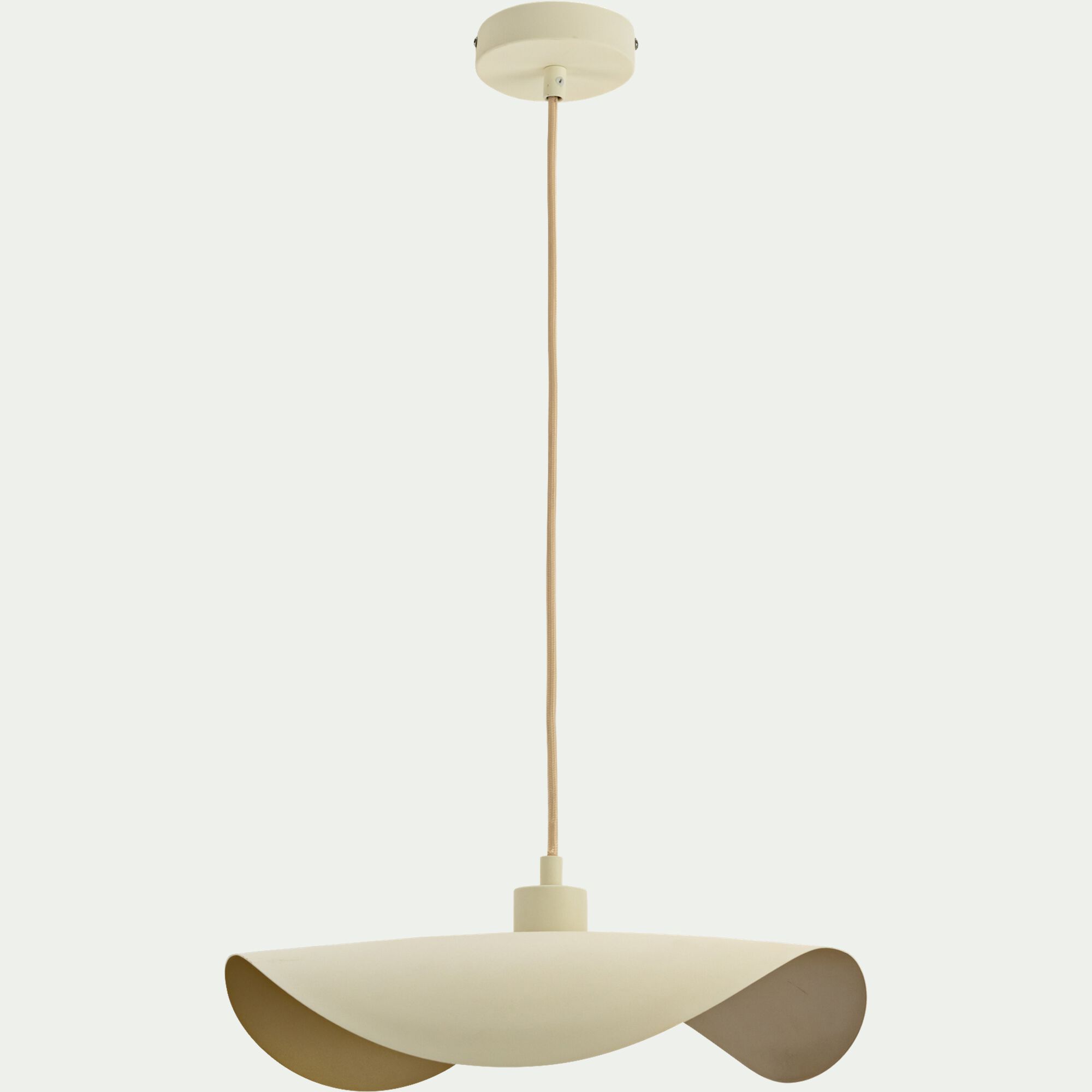 PALAVAS - Suspension électrifiée en acier - blanc
