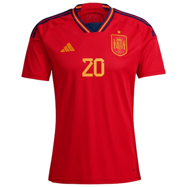 Daniel Carvajal Spain National Team adidas 2022/23 Home Replica Jersey - Red