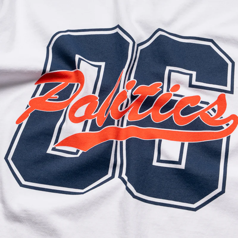 Politics Division Tee - White
