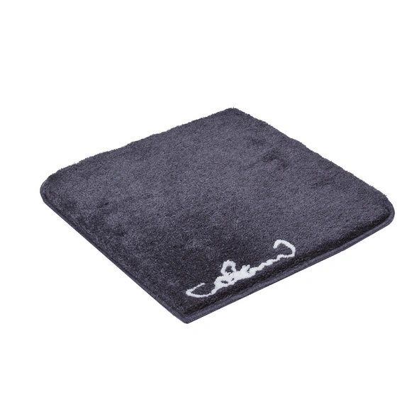 Badematte »Colani 40«, BxL: 60 x 60 cm, anthrazit, aus 100% Polyacryl