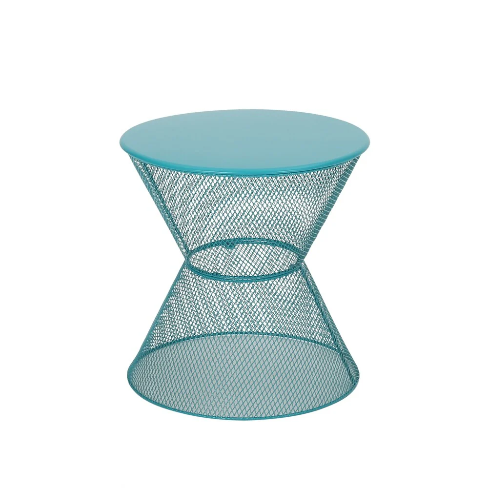 Nevada Modern Outdoor Side Table by Christopher Knight Home